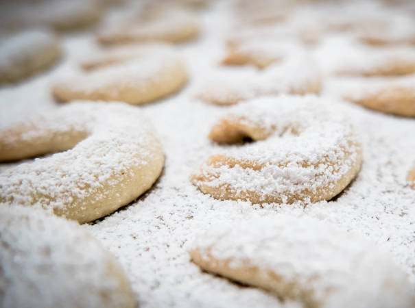 Docutain verwaltet auch tolle Weihnachtsrezepte - so wie dieses Vanillekipferl-Rezept